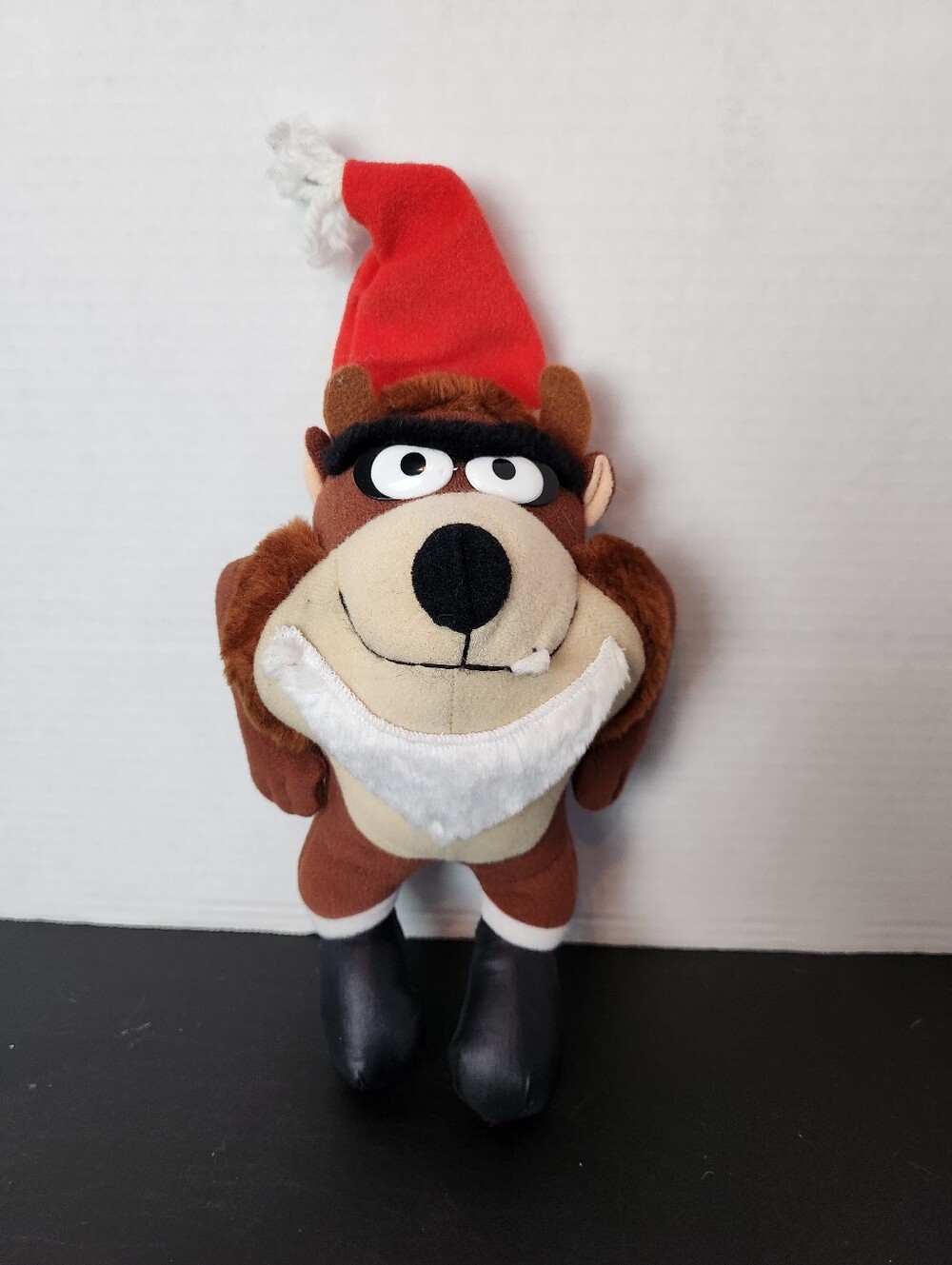 Santa Taz 1992 Warner Bros Plush Mcdonalds 90s